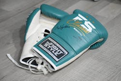 InFightStyle Heritage Classic Lace-Up Leather Gloves (Green)