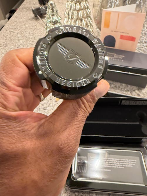 Magnetic Transmission Dipstick for Harley-Davidson M8 (2017-2025) - Knurled Black