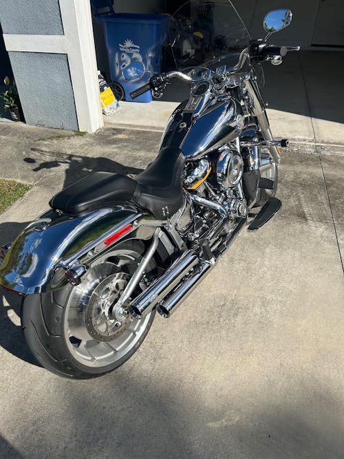 Magnetic Dipstick for Harley-Davidson M8 Softail (2018-2025) - Knurled Silver