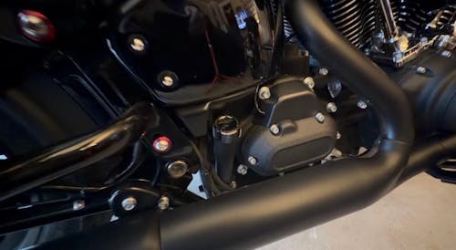 Magnetic Dipstick for Harley-Davidson M8 Softail (2018-2025) - Knurled Black