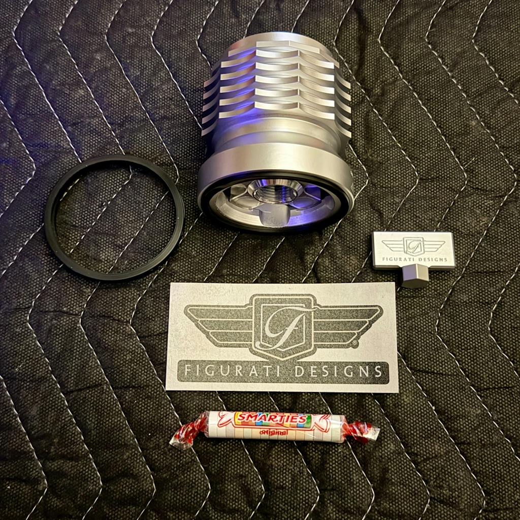 Performance Magnetic Oil Filter for Harley-Davidson All Models (1984-2026) - Silver