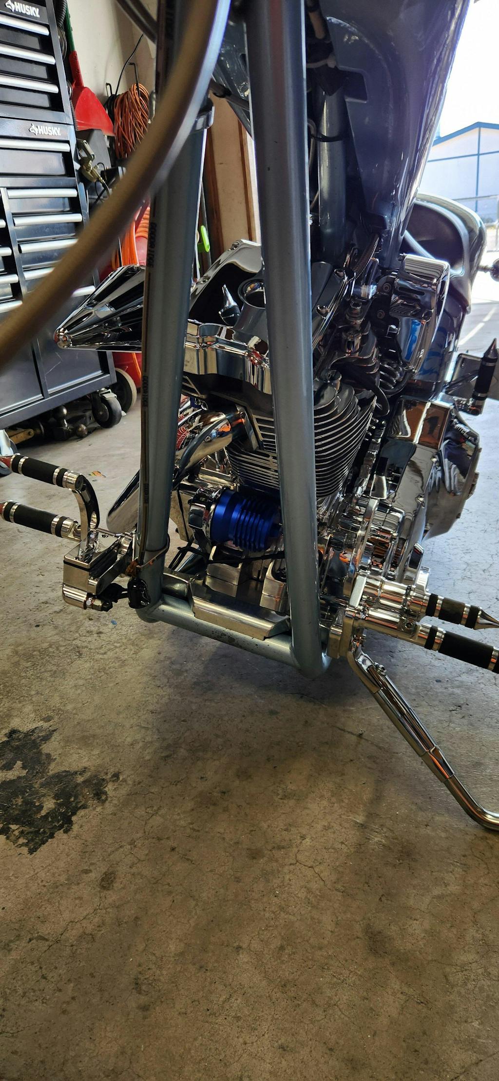 Performance Magnetic Oil Filter for Harley-Davidson All Models (1984-2026) - Blue