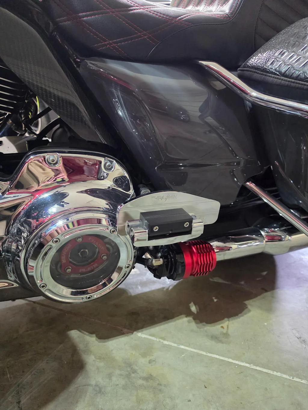 Performance Magnetic Oil Filter for Harley-Davidson All Models (1984-2026) - Red