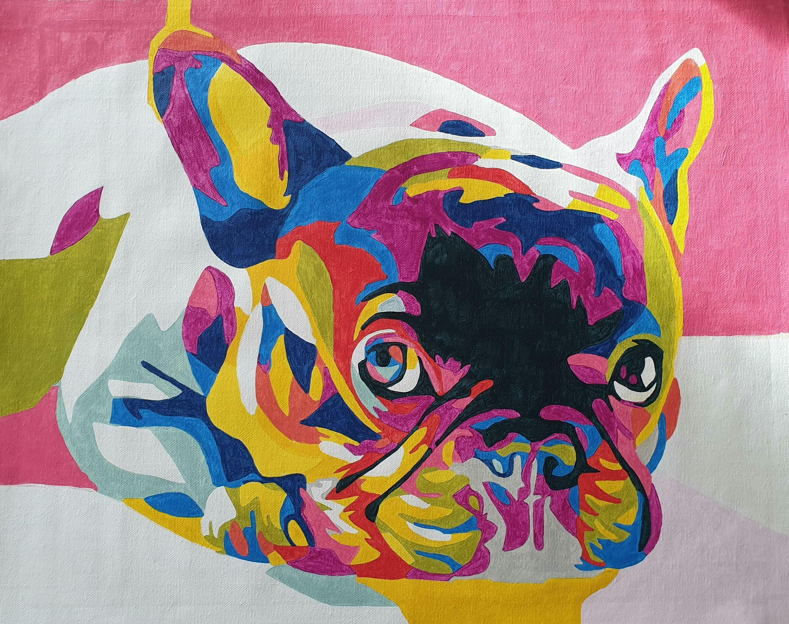 Bulldog France 70x90cm