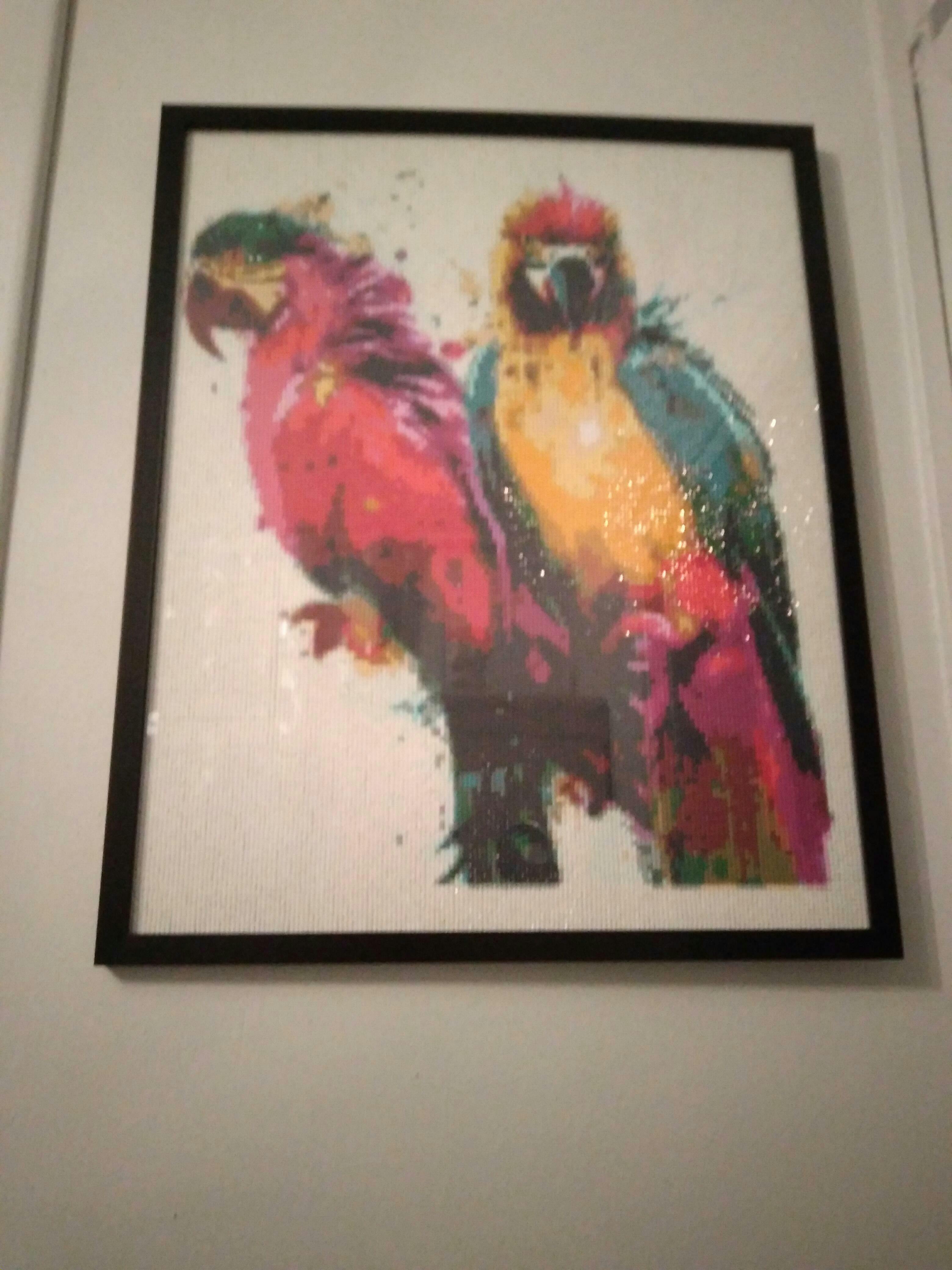 Diamond Painting - Large Parrots – Figured'Art