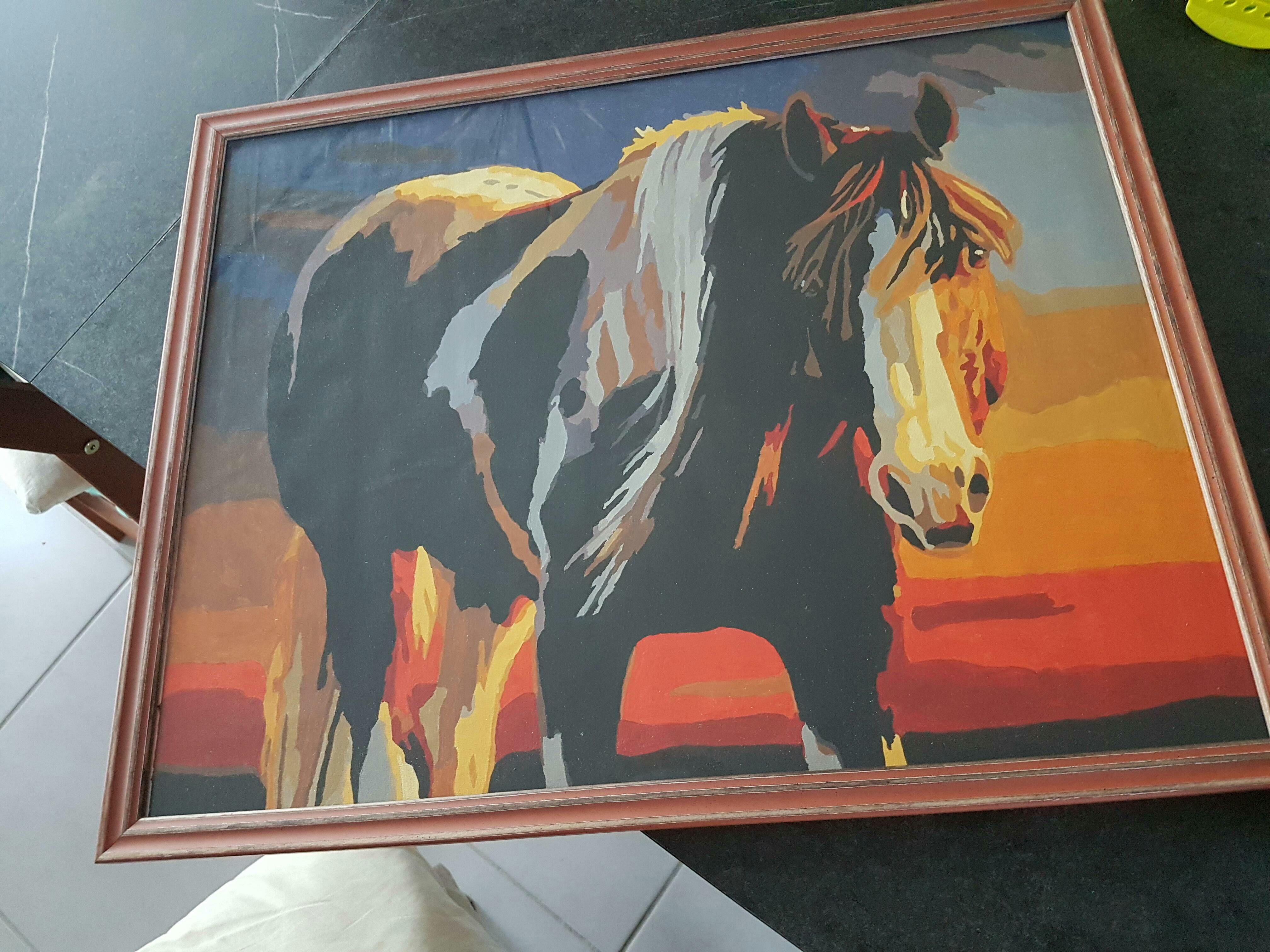 Diamond Painting - Horse at Dusk – Figured'Art
