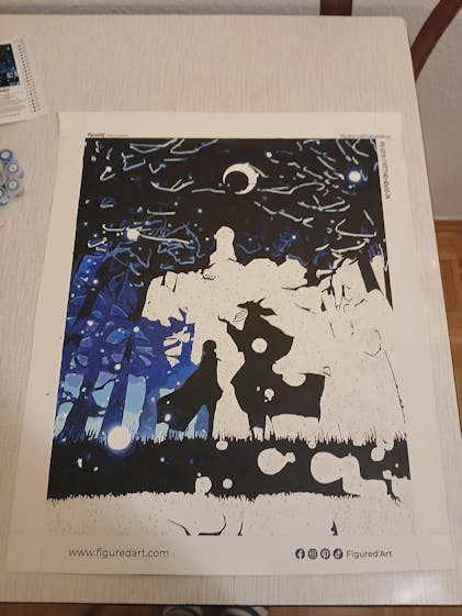 Figured'Art Kratzbild Londoner Brücke - A3 Format (29,7x42cm) - Komplett-Set Mit Holzstift Für Kreatives Kratzen