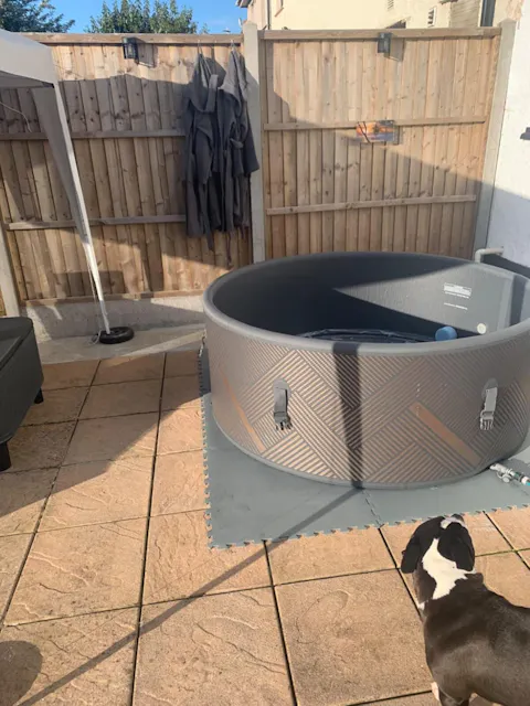 MSpa "Mono" Inflatable Hot Tub 6-Person Portable Jetted Spa