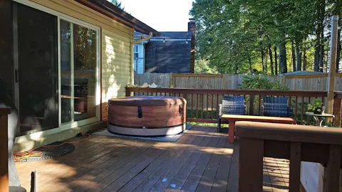 MSpa "Duet" Inflatable Hot Tub 6-Person Portable Jetted Spa