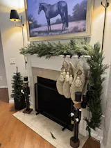 Artificial Real Touch Faux Cedar Garland - 78 or 108 inches