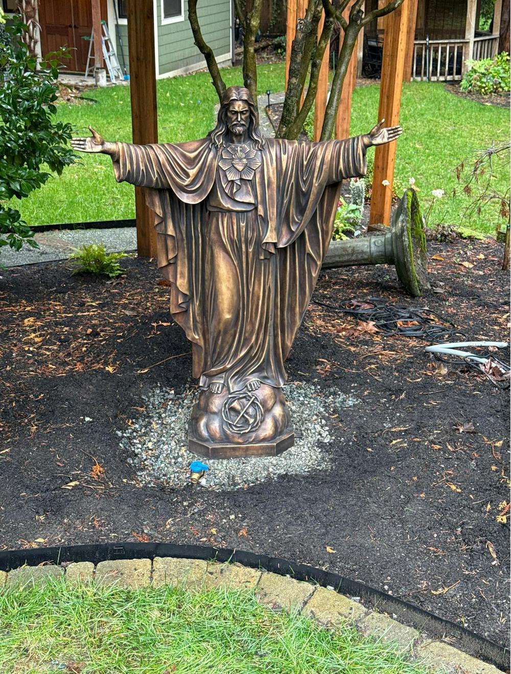 FINEST Bronze Jesus Christ Statue - "Christ the Redeemer" FB-054