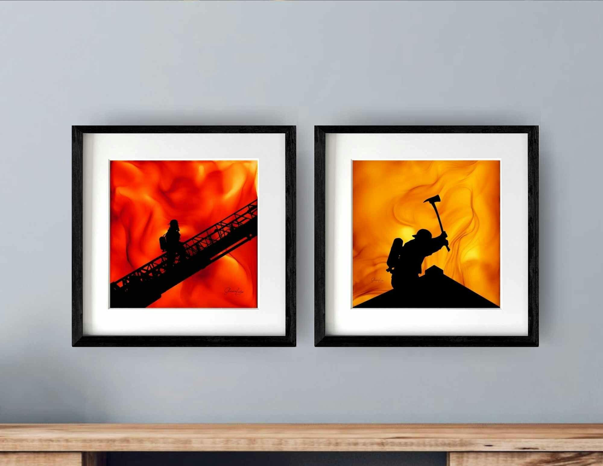 Campfire Tales - Fire Art Print – Fire-Made Art by Shauna Liora