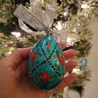Rose trellis Faberge easter eggs