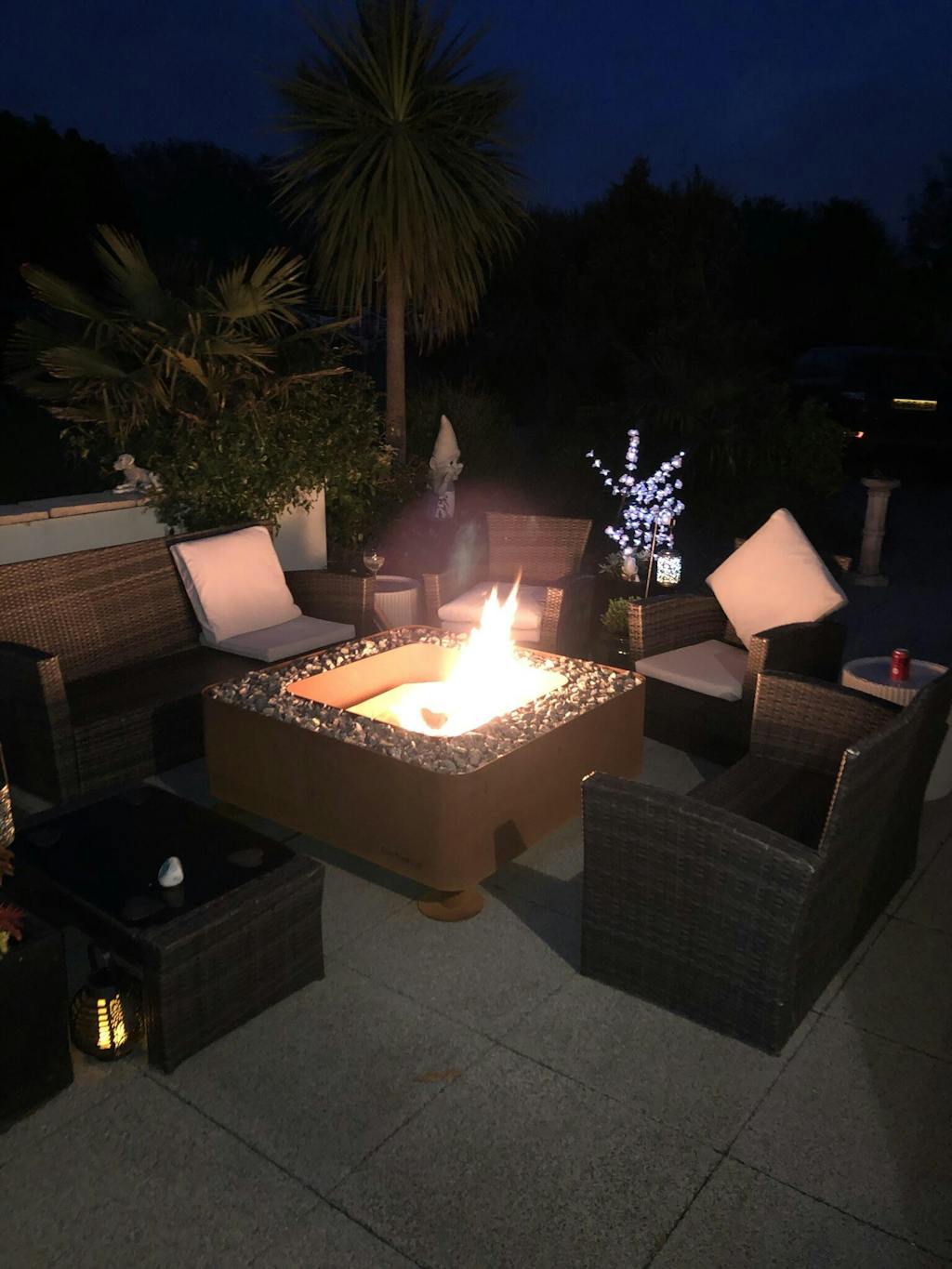 Grillsymbol Fogo Fire Pit Corten Steel 120cm – Firepit.co.uk