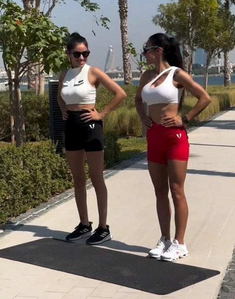 One Shoulder Sports Bra - White