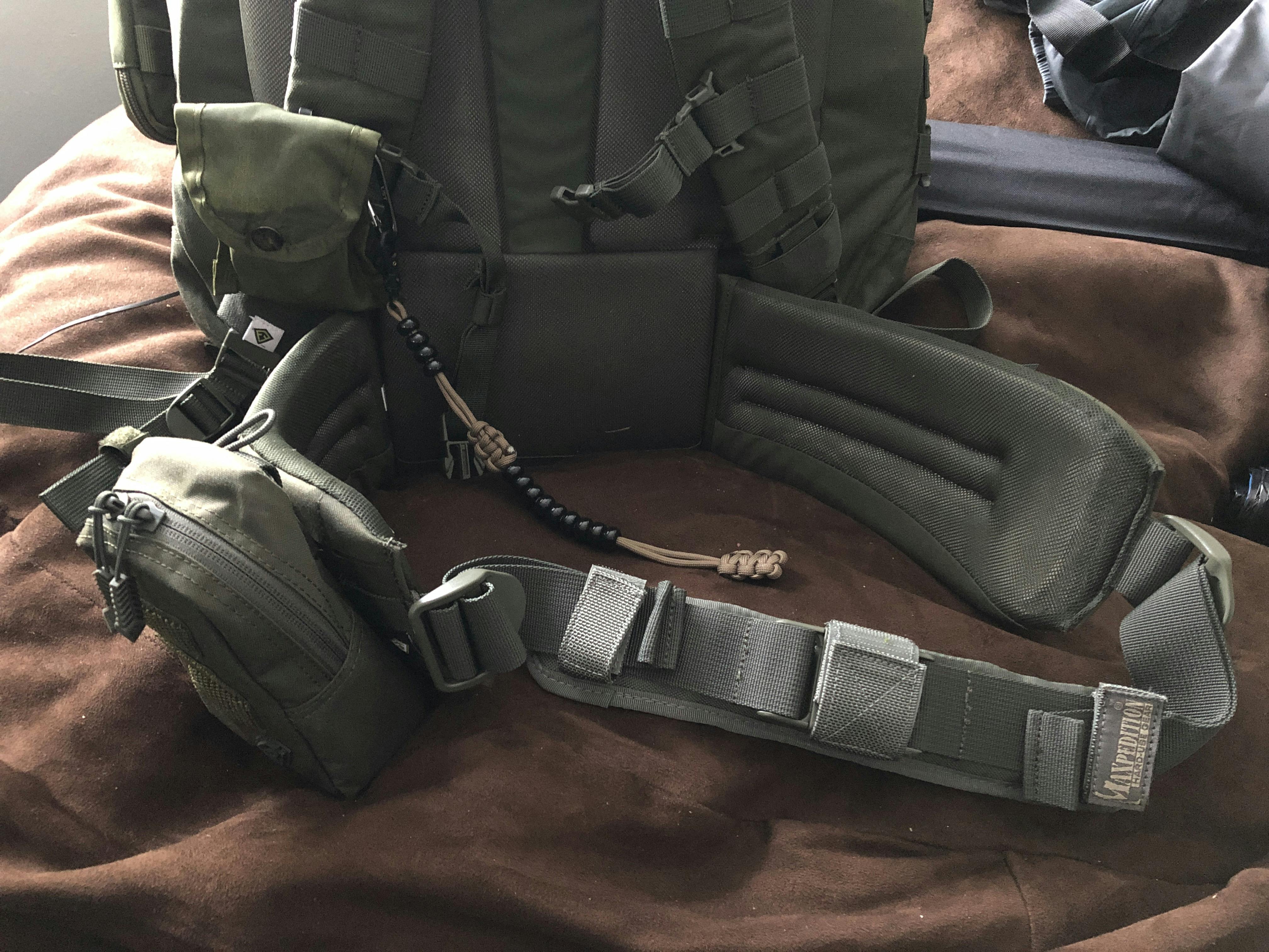 Mens First Tactical Tactix Waist Belt Black Military 1st