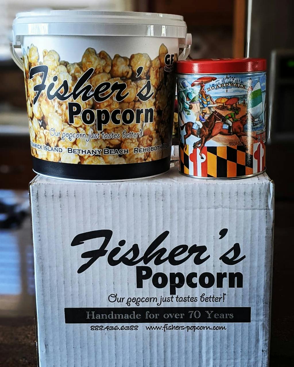 Fisher's Popcorn Free Shipping Items