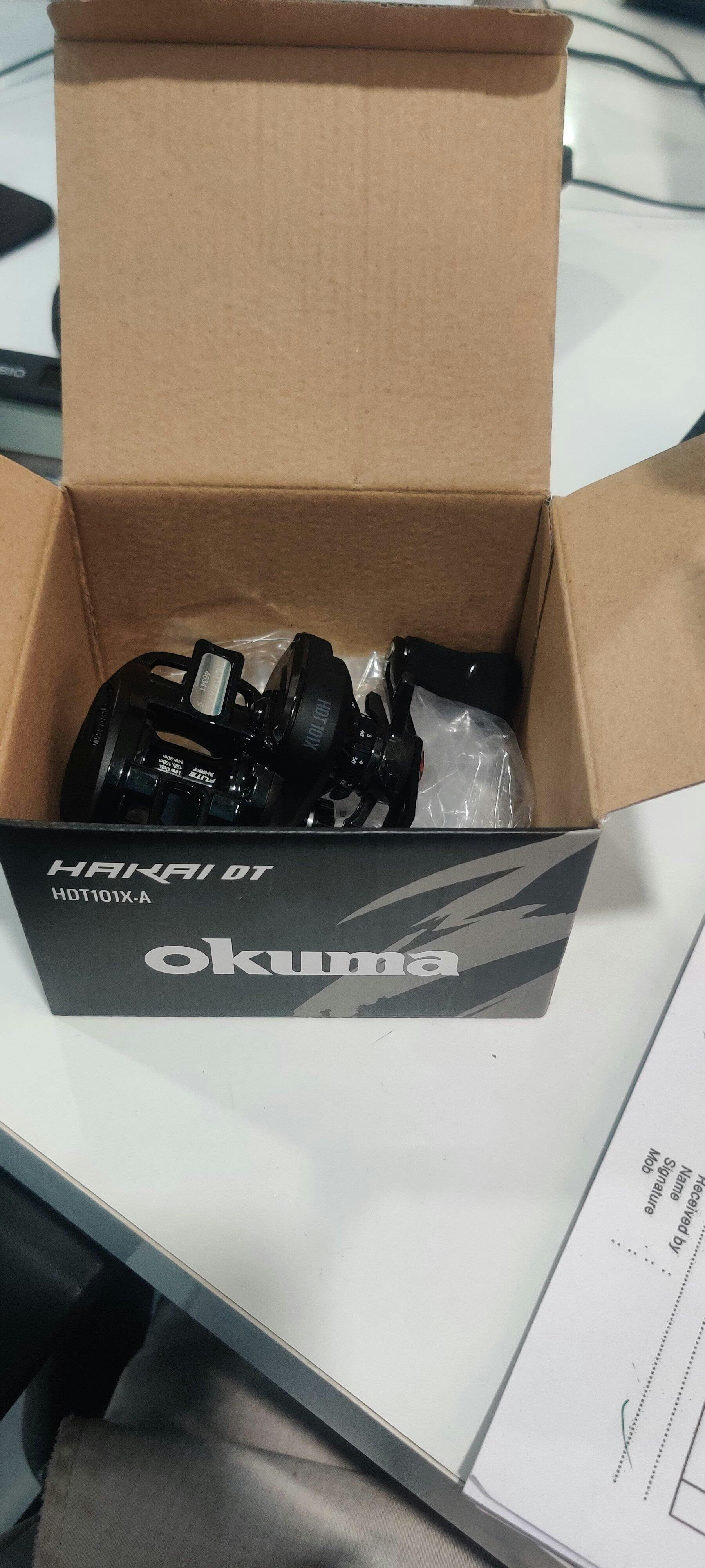 Okuma Hakai Baitcasting Reel | HDT100X-A | HDT101X-A | – Fishermanshub