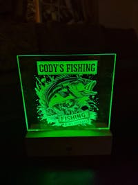 Fishing Acrylic (Splash Therapy)