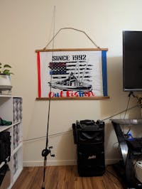 Kayak fishing U.S.A wall tapestry