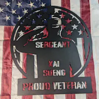 Trades Metal Sign (Salute)