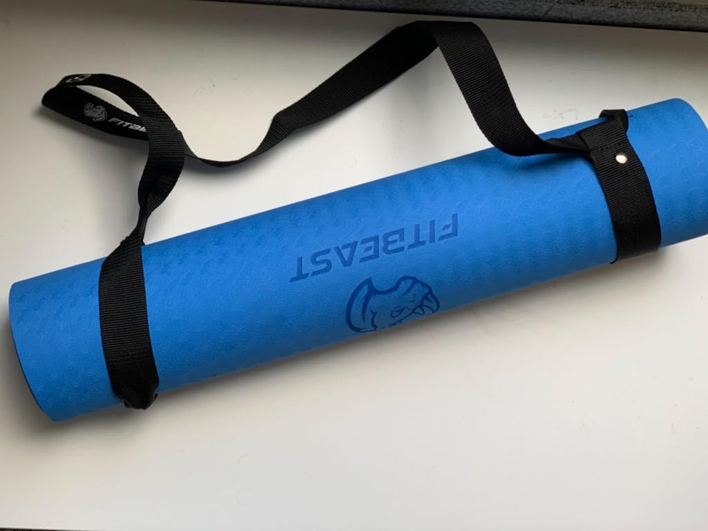 6mm Thick NonSlip Yoga Mat for Sweaty Hands丨FitBeast