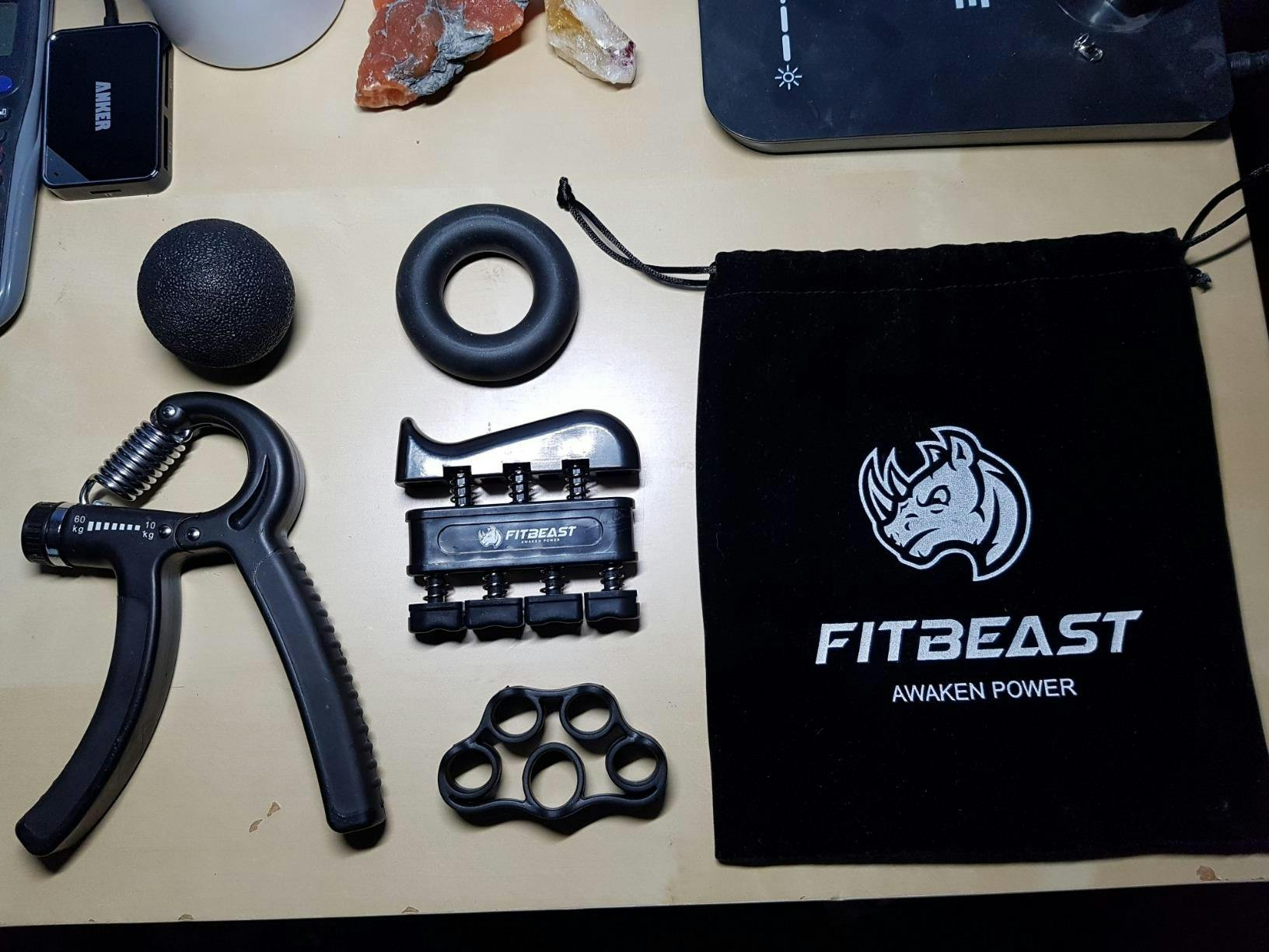 Hand Grip Strengthener Workout Kit丨FitBeast