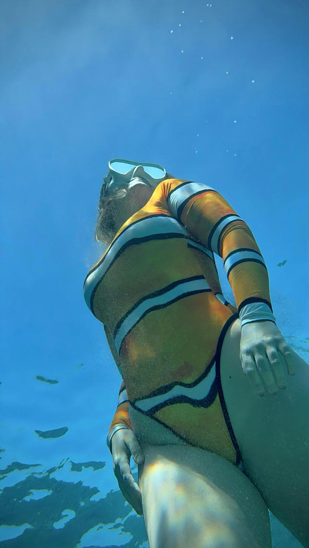 Bañador Surf manga larga - Pez Payaso