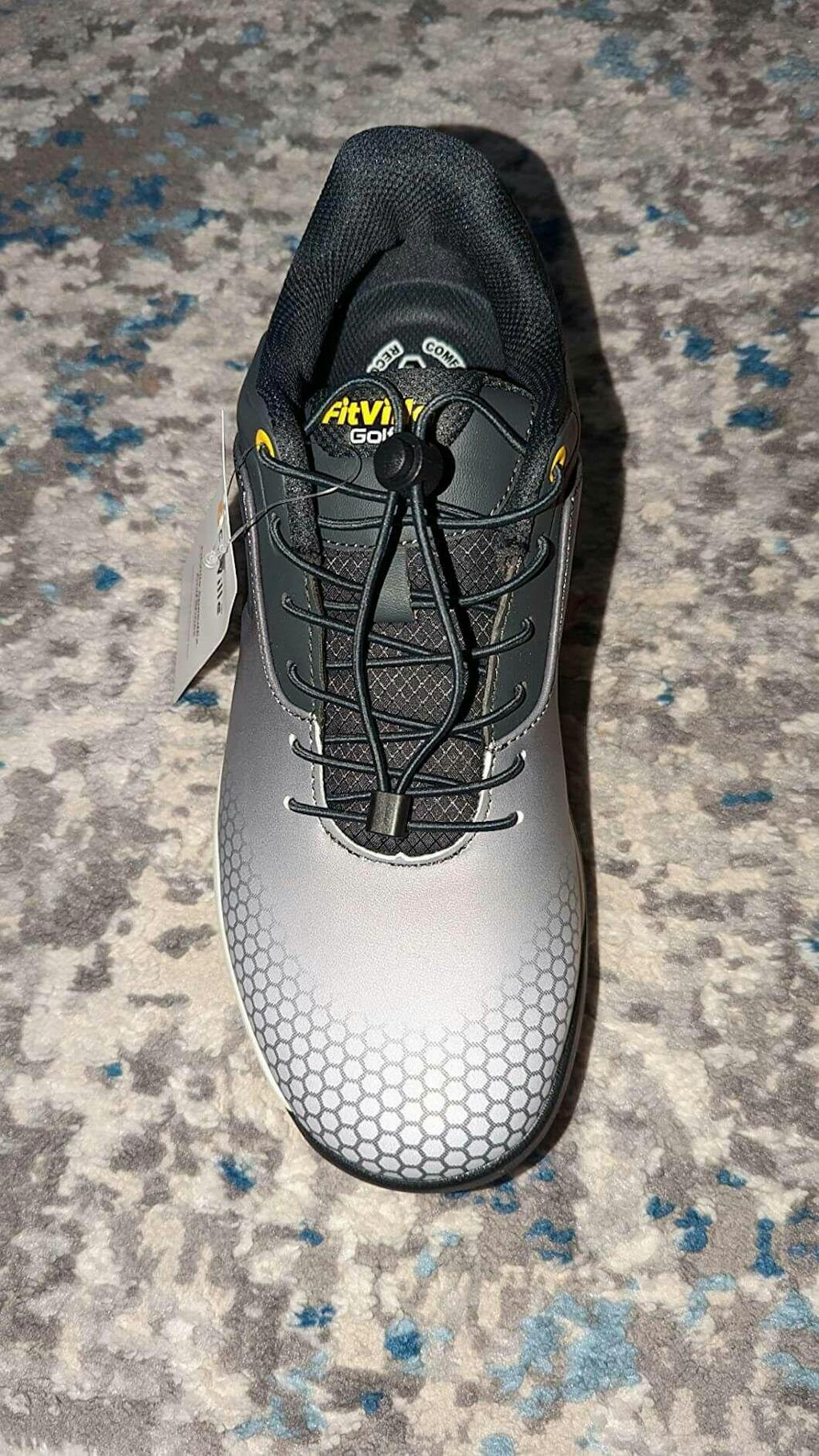 Wide Golf Shoes Comfortable Men's SpeedEx V1 FitVille UK FitVilleUK