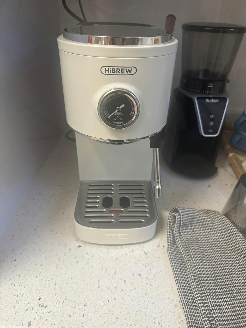 HiBREW H13 Dual Thermoblock Espresso Machine with Interactive Touchscreen