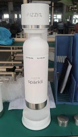 FIZZIT™ Spärklï Carbonated Water Soda Maker with Stainless Steel Bottle –  Dishwasher Safe Bottles - Sparkling Water Maker