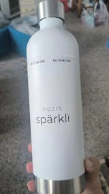 FIZZIT™ Stainless Steel Carbonation Bottle and Water Bottle | Compatible With Philips Carbonation Soda Maker, Smeg and Aarke Soda Makers, Dishwasher Safe