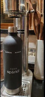 FIZZIT™ Stainless Steel Carbonation Bottle and Water Bottle | Compatible With Philips Carbonation Soda Maker, Smeg and Aarke Soda Makers, Dishwasher Safe