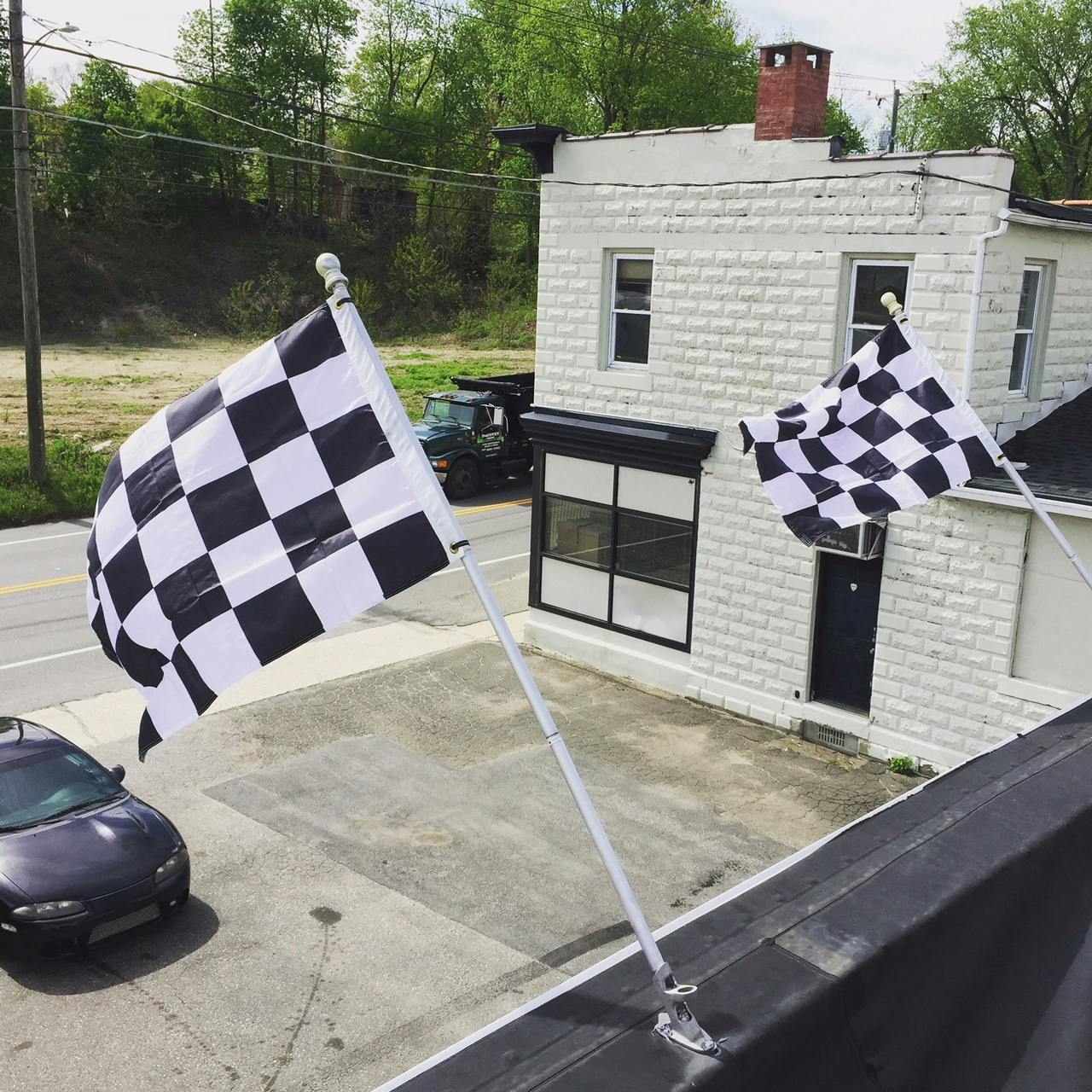 Printed Outdoor Checkered Flag — Flagman of America