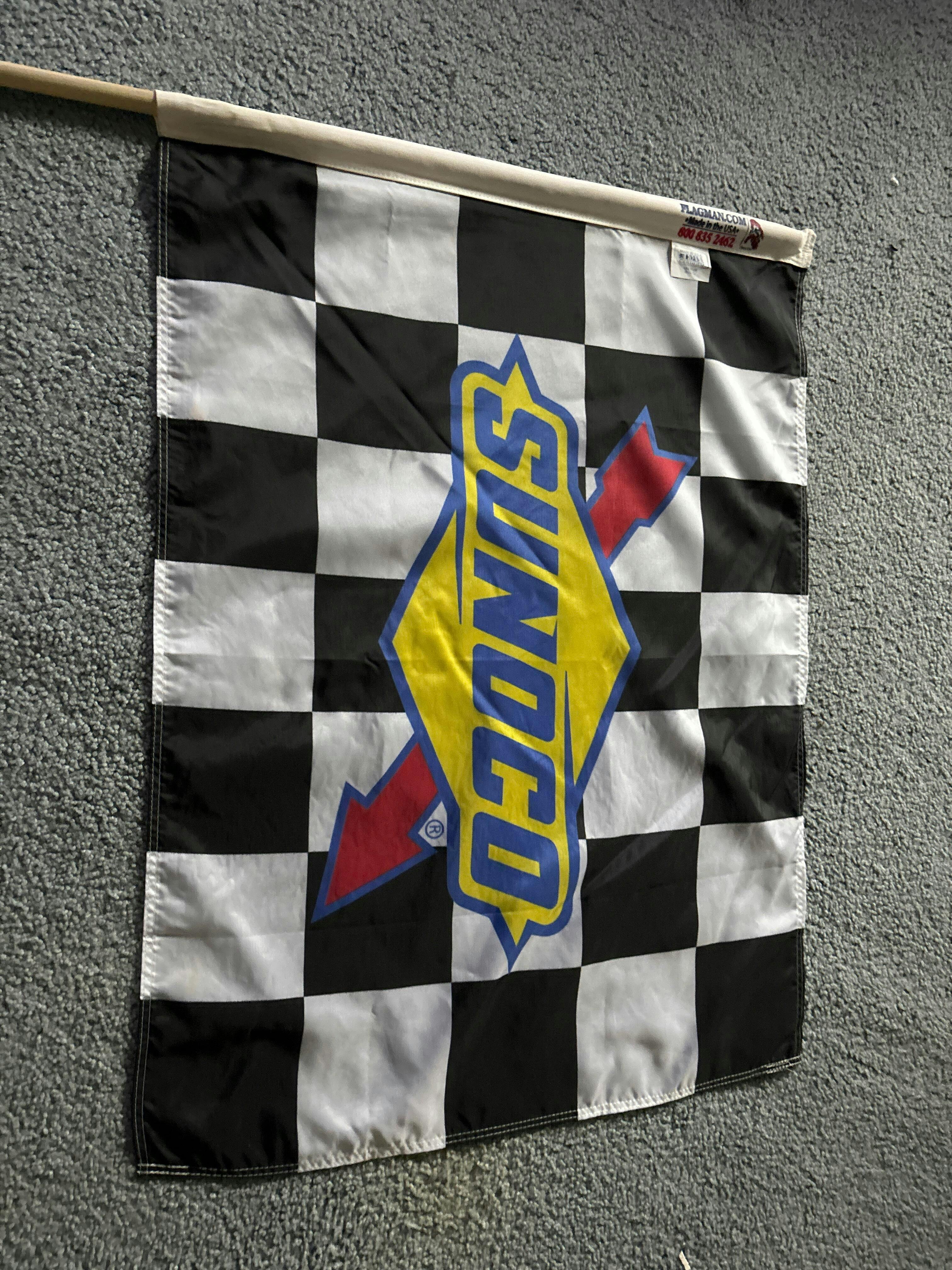 超希少 80s CHECKER FLAG USA製 ヴィンテージファブリック Printed Outdoor Checkered Flag | Made in USA — Flagman of America