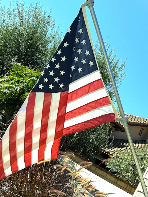 Industrial Grade Flagpole Swivels & Rings with Sealed Bearings & Stainless Clips