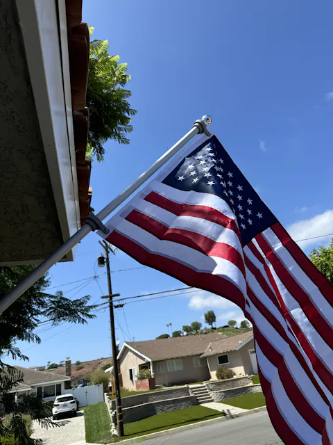 Industrial Grade Flagpole Swivels & Rings with Sealed Bearings -Direct Mount No Clips Needed