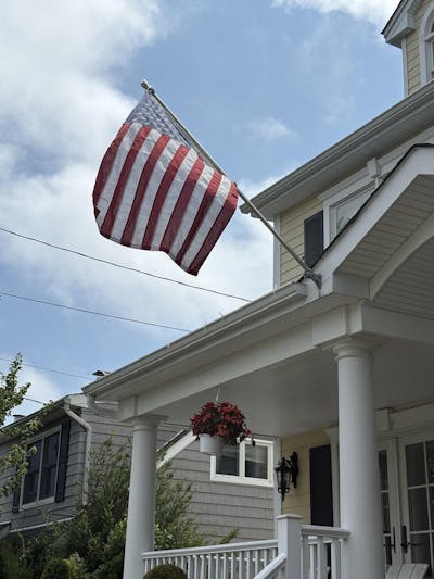 Industrial Grade Flagpole Swivels & Rings with Sealed Bearings -Direct Mount No Clips Needed