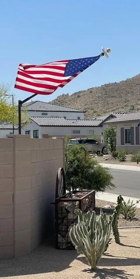 Industrial Grade Flagpole Swivels & Rings with Sealed Bearings & Stainless Clips