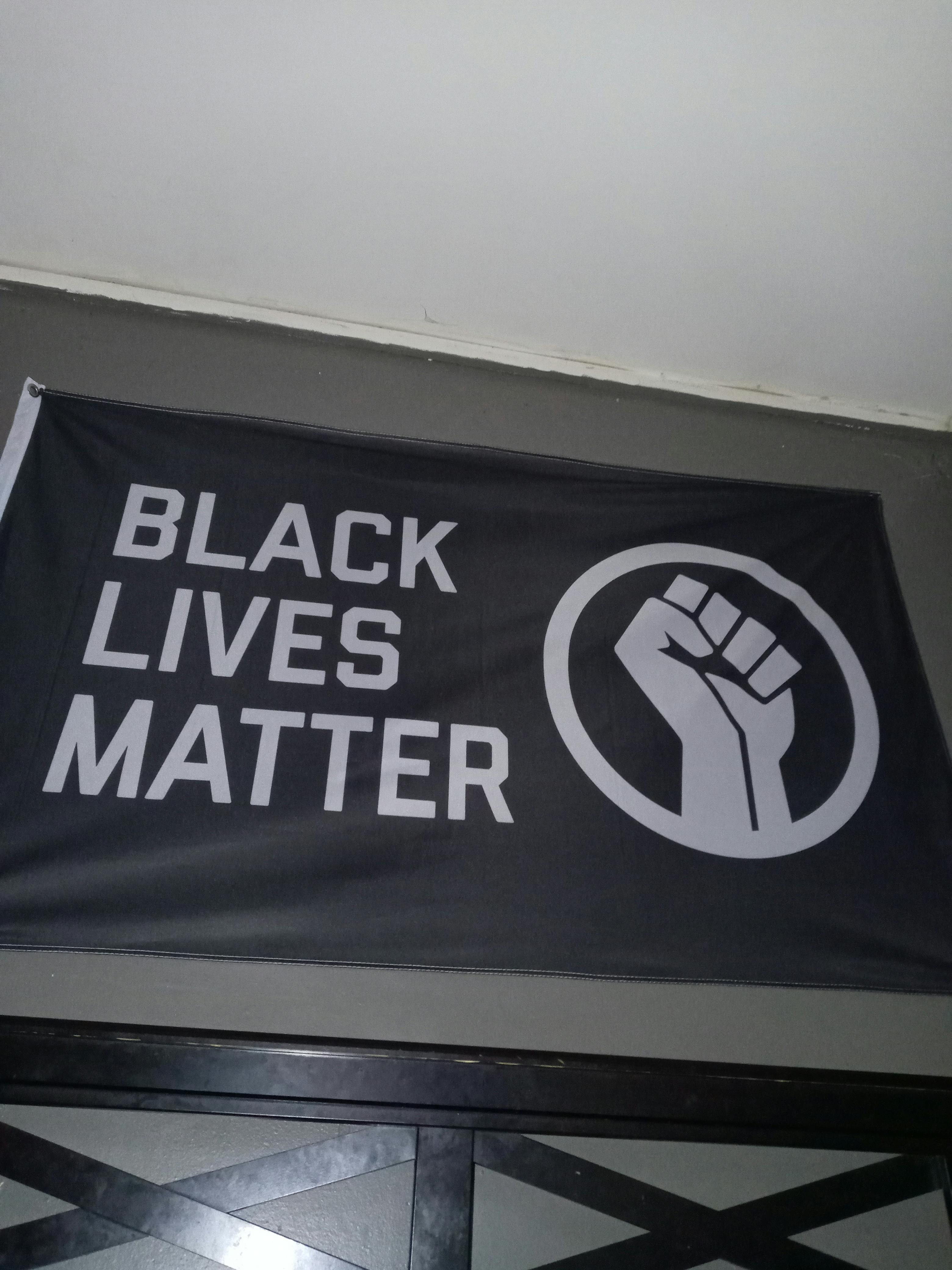 Black Lives Matter + BLM Fist Flag | $1 Donated To Black Organizations