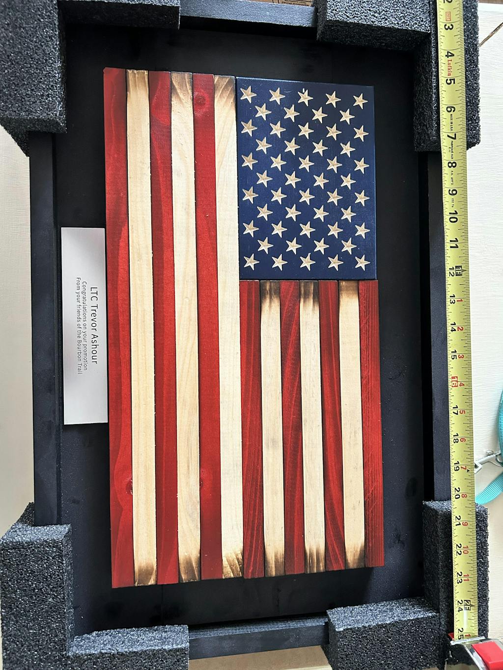 Liberty Series - Wooden American Flag