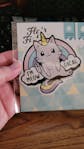 Meowgical Caticorn Unicorn Cat Vinyl Sticker