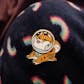 Red Shiba Inu Space Dog Enamel Pin
