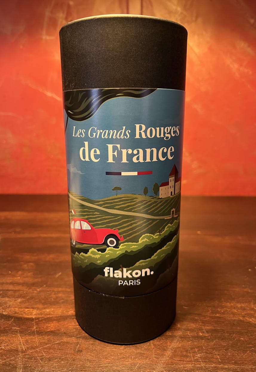 Carte à gratter : la France des vins – Flakon