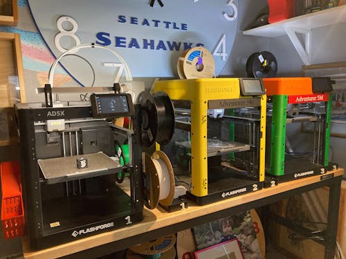 Flashforge AD5X – Multicolor 3D Printer for High-Speed, Full-Color Printing