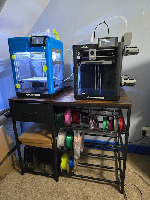 Flashforge AD5X – Multicolor 3D Printer for High-Speed, Full-Color Printing