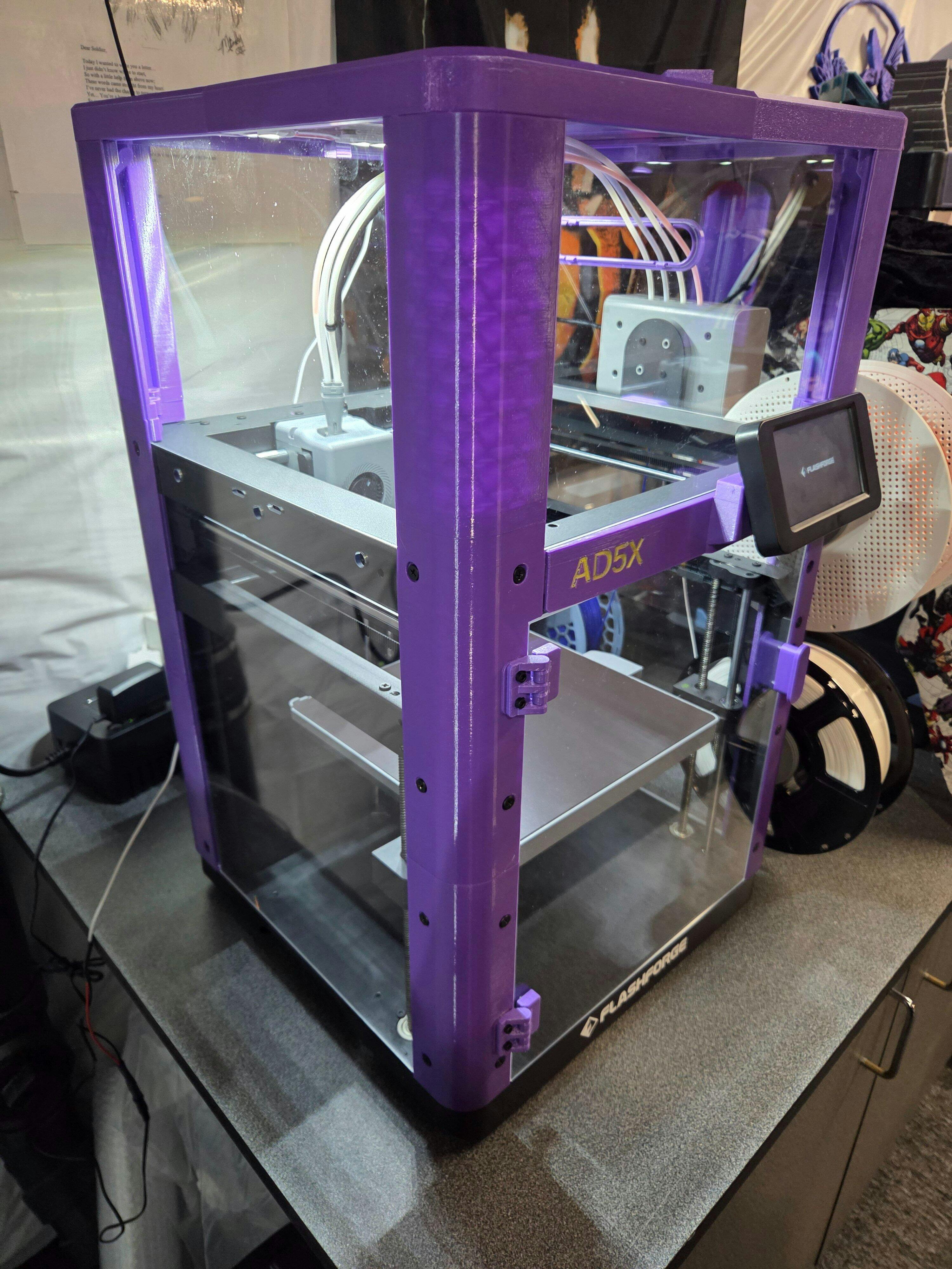 AD5X Enclosure Kit - Enhanced 3D Printing Stability & Safety