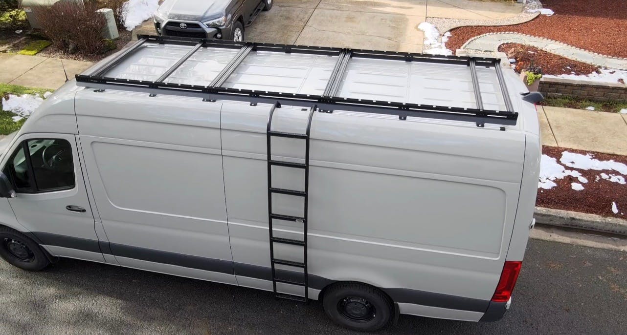 Low Pro Roof Rack 170 Sprinter Van