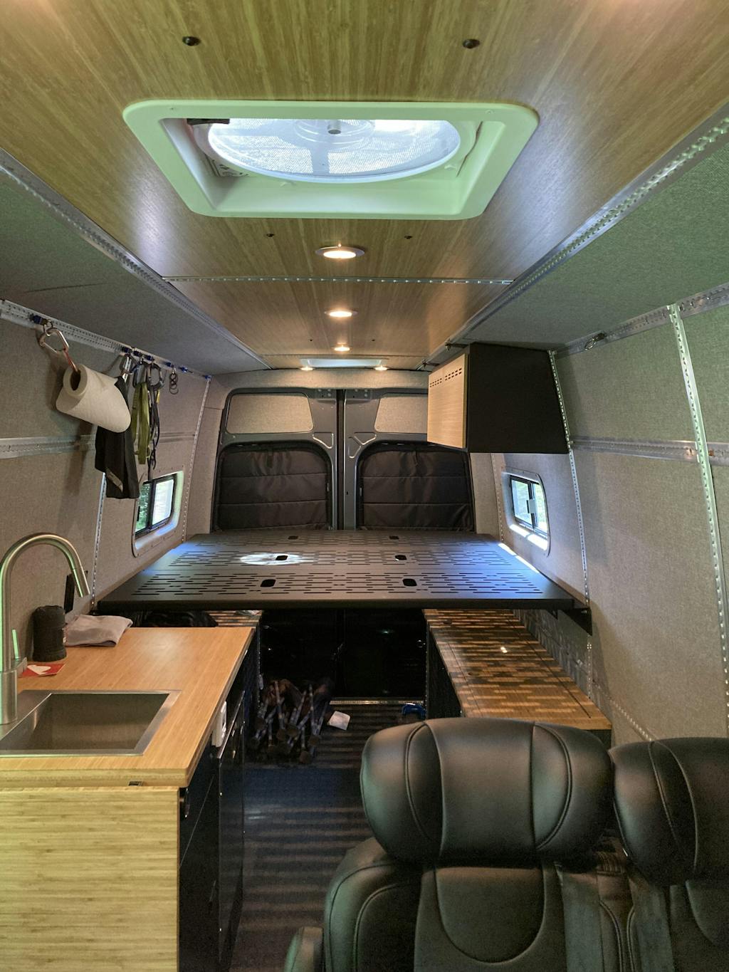 Sprinter Van Bed System Flatline Van Co.