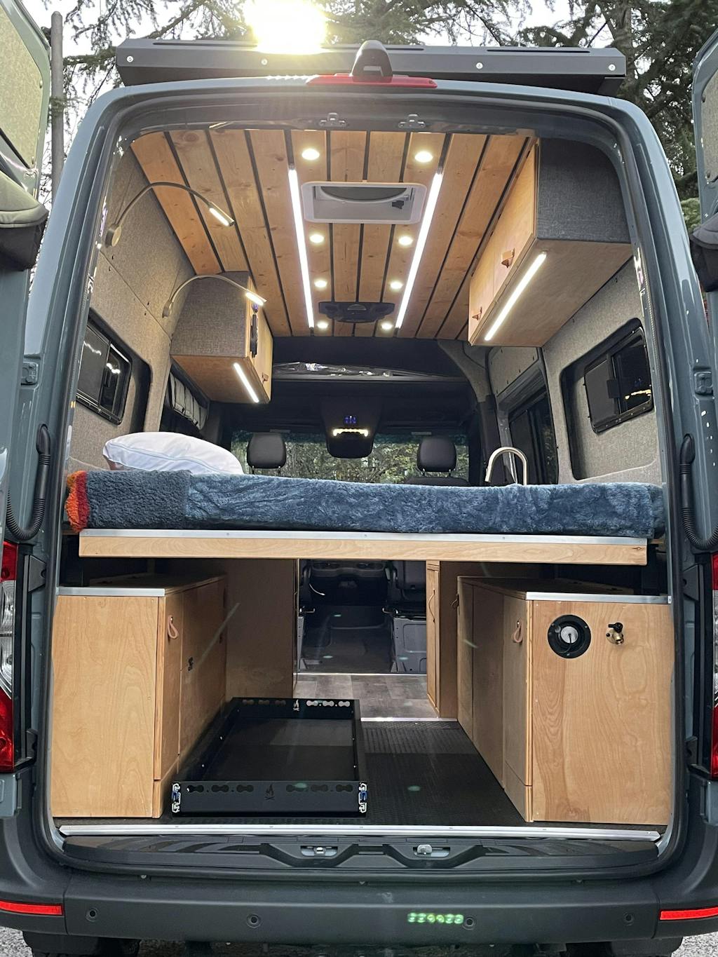 Pull Out Bike Gear Tray For Van